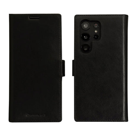 Samsung Galaxy S23 Ultra dbramante1928 Lynge Ægte Læder Magnet Cover - Black