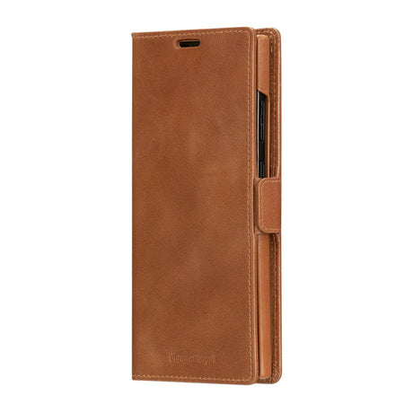 Samsung Galaxy S23 Ultra dbramante1928 Lynge Ægte Læder Magnet Cover - Tan