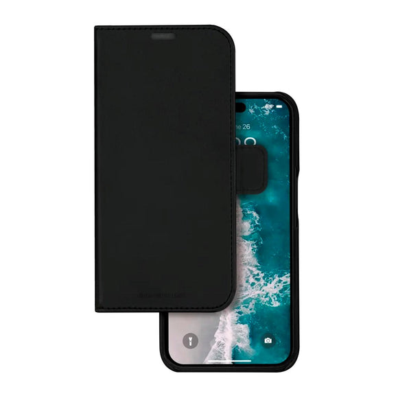 iPhone 17e / 16e / 15 / 14 / 13 dbramante1928 Stockholm 2-i-1 Flip Cover - Sort