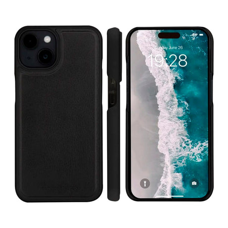 iPhone 17e / 16e / 15 / 14 / 13 dbramante1928 Stockholm 2-i-1 Flip Cover - Sort