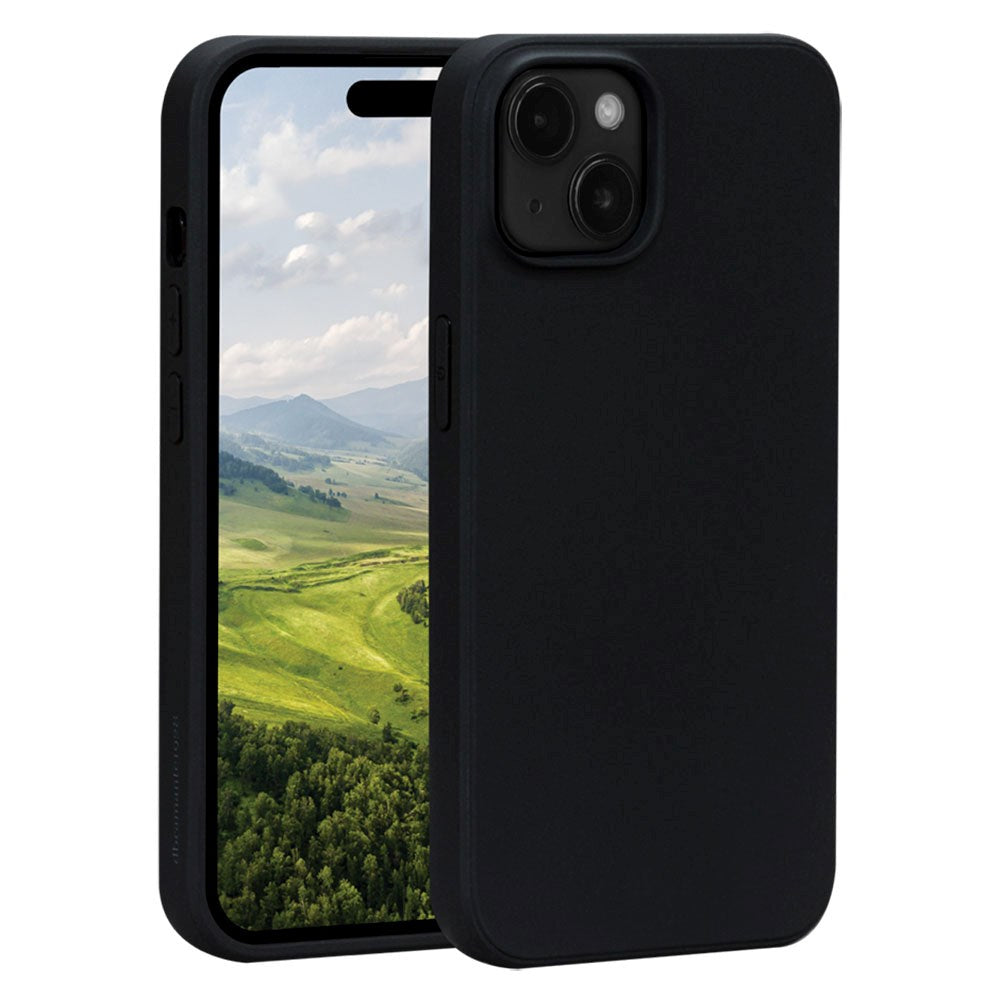 dbramante1928 iPhone 15 Greenland Cover - 100% Genbrugsplast - Night Black