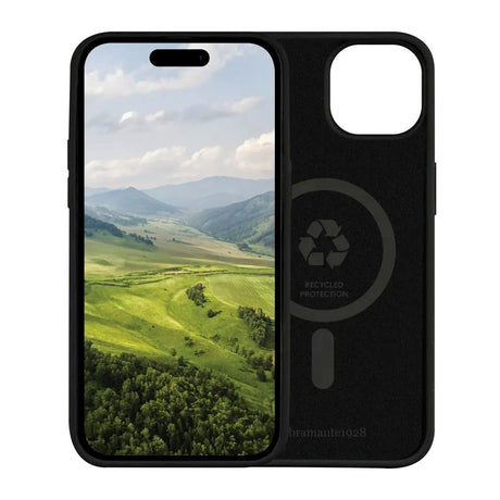 iPhone 17e / 16e / 15 / 14 / 13 dbramante1928 Monaco Silikone Cover - MagSafe Kompatibel - Sort