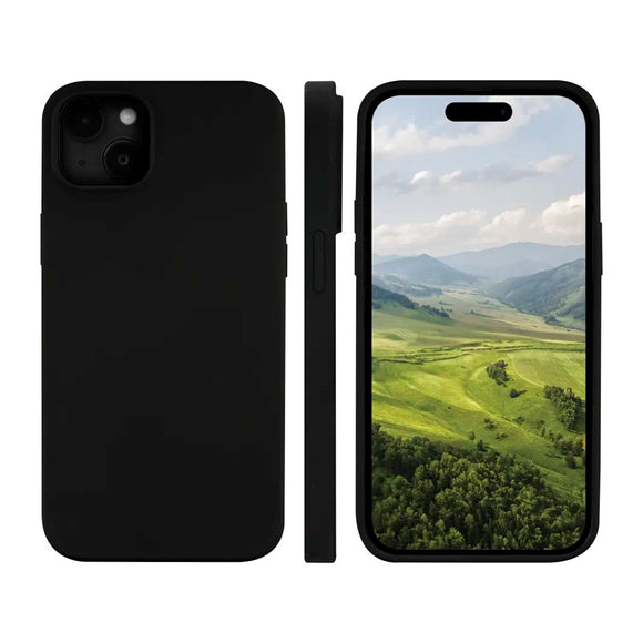 iPhone 17e / 16e / 15 / 14 / 13 dbramante1928 Monaco Silikone Cover - MagSafe Kompatibel - Sort