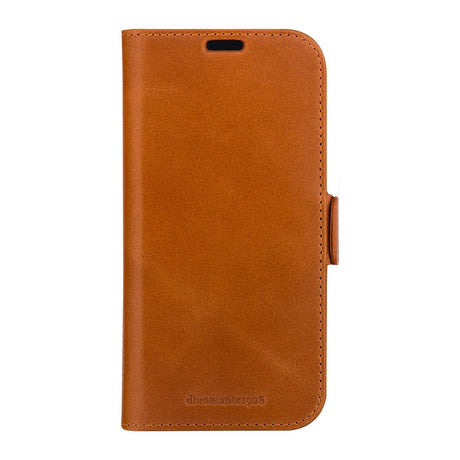 iPhone 15 Pro dbramante1928 Copenhagen Slim Ægte Læder Cover m. Pung - Tan