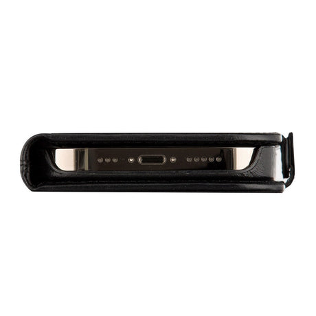 iPhone 15 Pro dbramante1928 Lynge Ægte Læder Magnet Cover - Black
