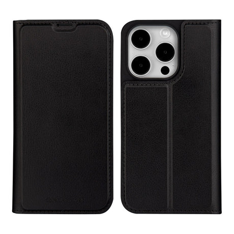iPhone 15 Pro dbramante1928 Oslo Ultra-Slim Læder Cover m. Pung - Black