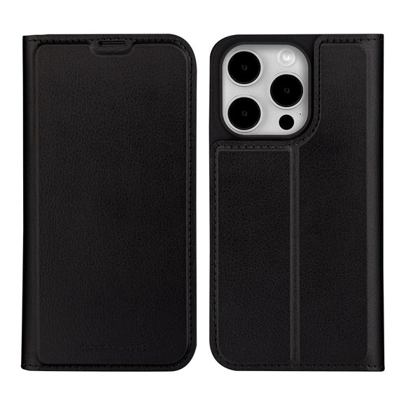 iPhone 15 Pro dbramante1928 Oslo Ultra-Slim Læder Cover m. Pung - Black
