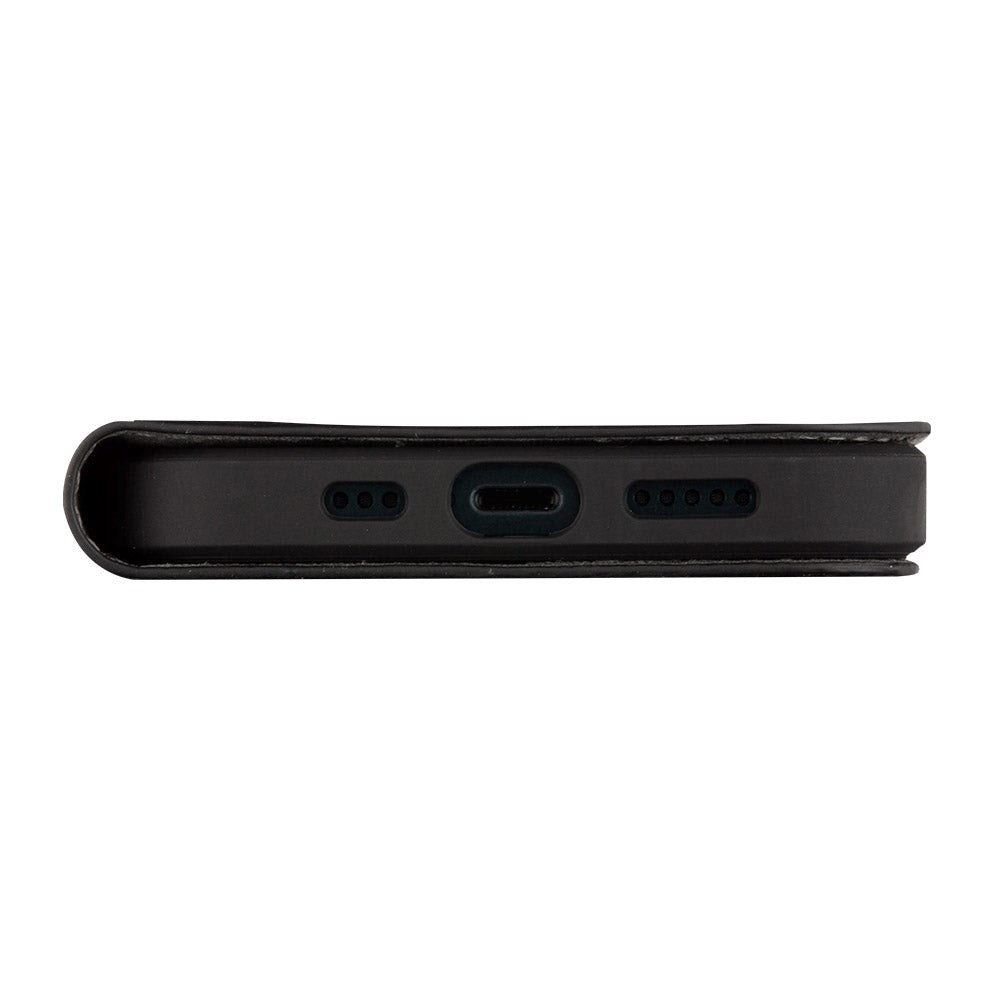 iPhone 15 Pro dbramante1928 Oslo Ultra-Slim Læder Cover m. Pung - Black