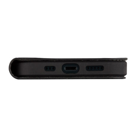 iPhone 15 Pro dbramante1928 Oslo Ultra-Slim Læder Cover m. Pung - Black