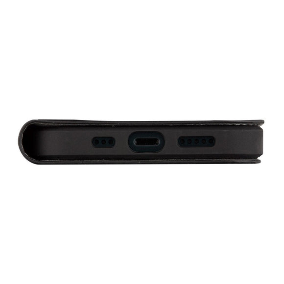 iPhone 15 Pro dbramante1928 Oslo Ultra-Slim Læder Cover m. Pung - Black