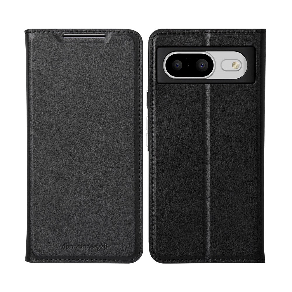 Google Pixel 8 dbramante1928 Oslo Ultra-Slim Læder Cover m. Pung - Sort