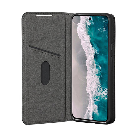 Google Pixel 8 dbramante1928 Oslo Ultra-Slim Læder Cover m. Pung - Sort