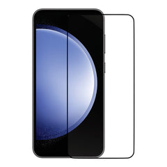 Samsung Galaxy S23 FE dbramante1928 Eco-Shield Skærmbeskyttelse m. Monteringsramme - Sort Kant