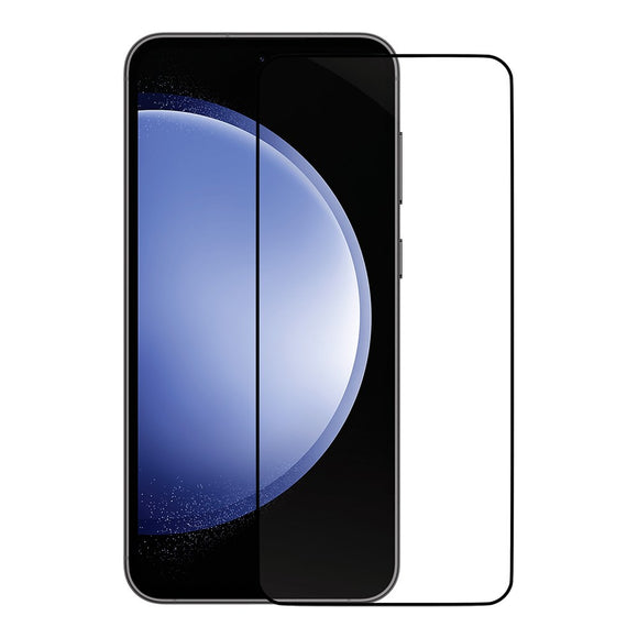 Samsung Galaxy S23 FE dbramante1928 Eco-Shield Skærmbeskyttelse m. Monteringsramme - Sort Kant
