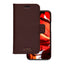 iPhone 12 Mini dbramante1928 New York 2-i-1 Ægte Læder Flip Cover - Dark Chocolate