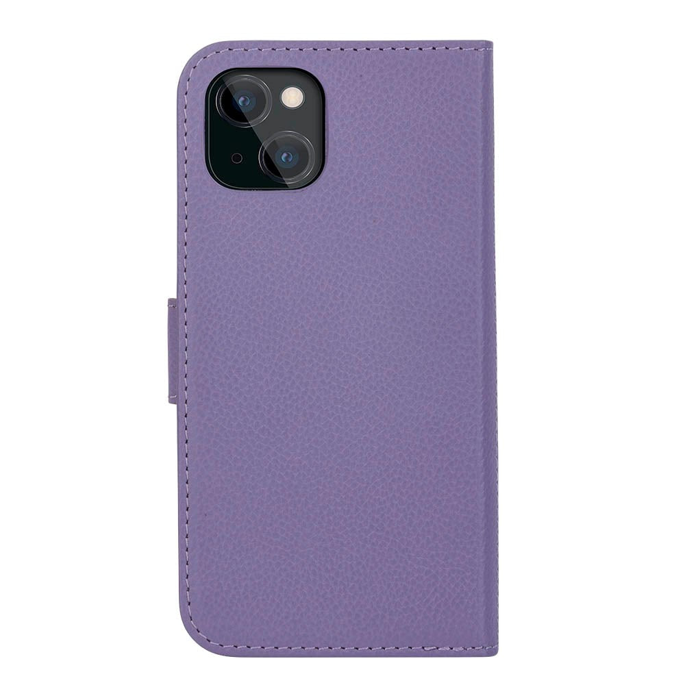 iPhone 13 dbramante1928 New York Magnetisk Ægte Læder Cover m. Pung - Daybreak Purple