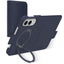 iPhone Duo dbramante1928 Copenhagen Kick ICON Flip Cover - MagSafe Kompatibel - Deep Water