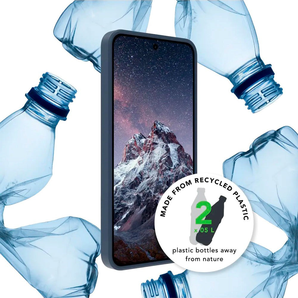 dbramante1928 Samsung Galaxy S24+ (Plus) Greenland Cover - 100% Genbrugsplast - Pacific Blue