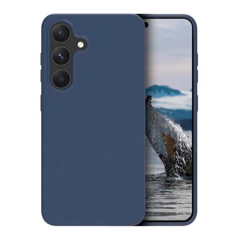 dbramante1928 Samsung Galaxy S24+ (Plus) Greenland Cover - 100% Genbrugsplast - Pacific Blue