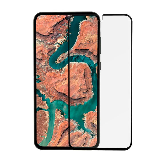 Samsung Galaxy A55 (5G) dbramante1928 Eco-Shield Skærmbeskyttelse m. Monteringsramme - Sort Kant