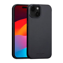 iPhone 16e / 15 / 14 / 13 dbramante1928 Roskilde Ægte Læder Cover - MagSafe Kompatibel - Black