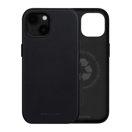 iPhone 17e / 16e / 15 / 14 / 13 dbramante1928 Roskilde Ægte Læder Cover - MagSafe Kompatibel - Black