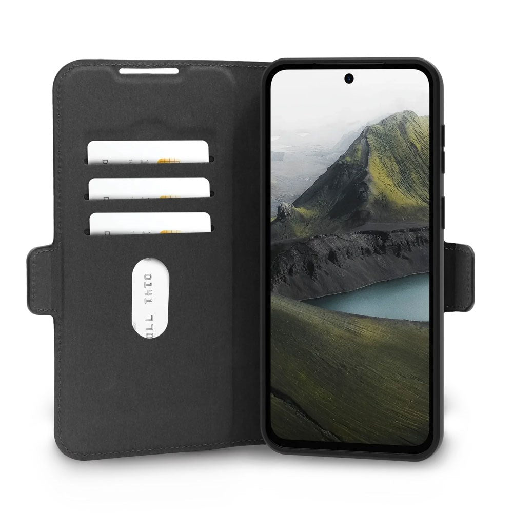 Samsung Galaxy A37 dbramante1928 Oslo Pro Genanvendt Plast Flip Cover - Black