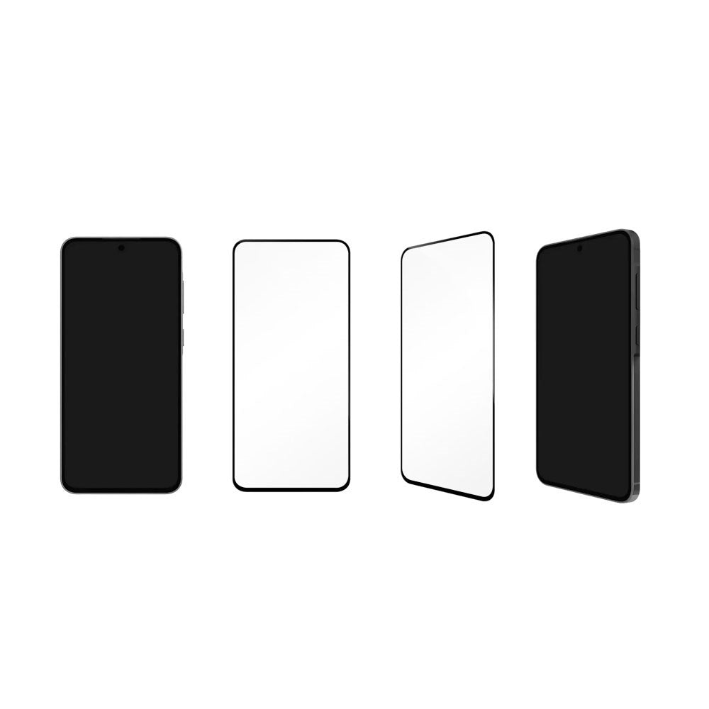 Samsung Galaxy A37 dbramante1928 Eco-Shield Skærmbeskyttelse - Gennemsigtig / Sort Kant