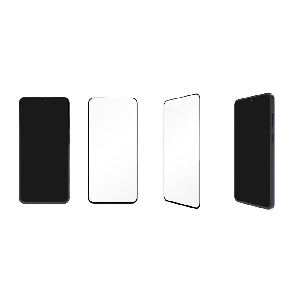 Samsung Galaxy A57 dbramante1928 Eco-Shield Skærmbeskyttelse - Gennemsigtig / Sort Kant