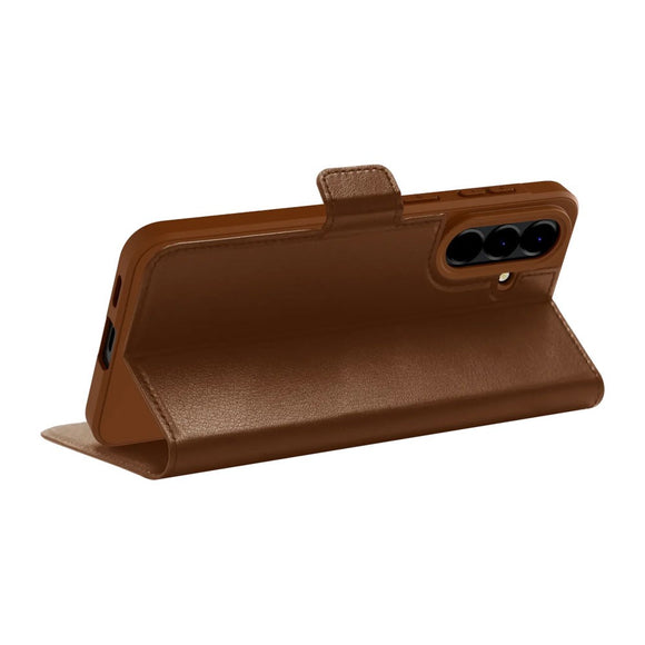 Samsung Galaxy A57 dbramante1928 Oslo Pro Genanvendt Plast Flip Cover - Dark Tan