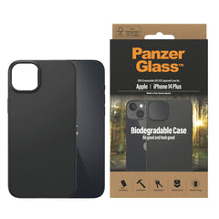 iPhone 14 Plus PanzerGlass Biodegradeable Cover - 100% Plantebaseret - Sort