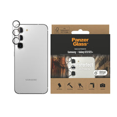 Samsung Galaxy S23 / S23+ (Plus) PanzerGlass PicturePerfect - Kamerabeskyttelse - Gennemsigtig / Sort