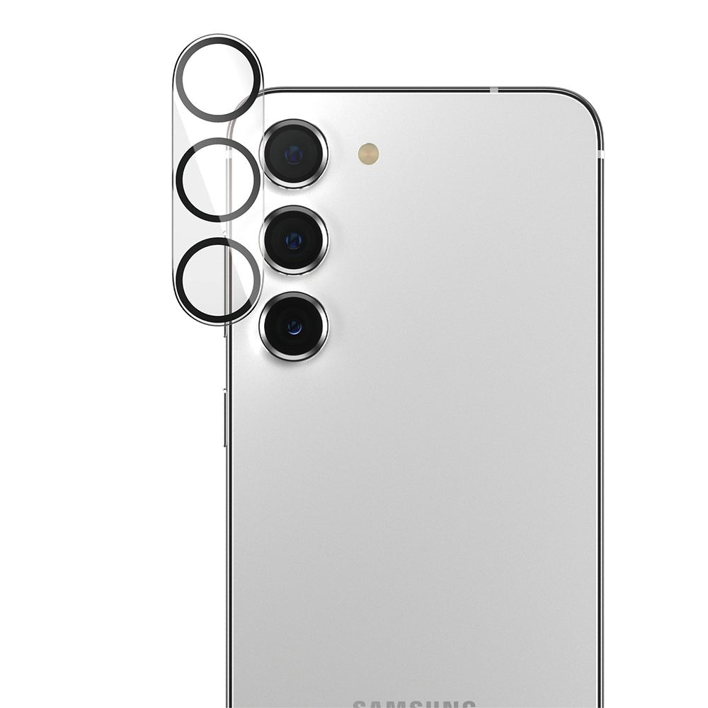 Samsung Galaxy S23 / S23+ (Plus) PanzerGlass PicturePerfect - Kamerabeskyttelse - Gennemsigtig / Sort