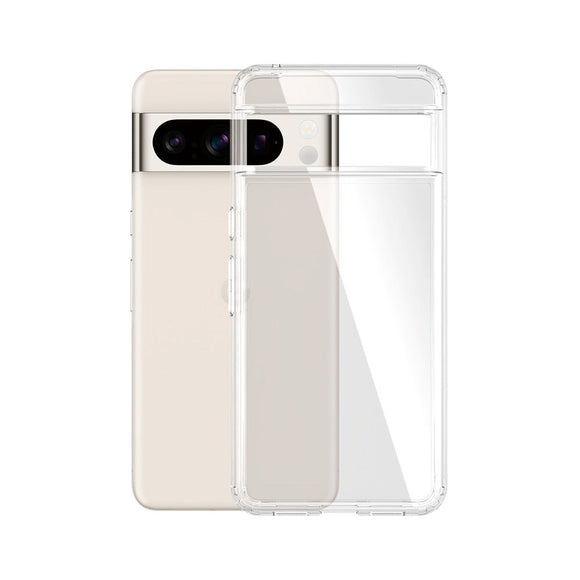 Google Pixel 8 Pro Cover PanzerGlass HardCase Antibakteriel - Gennemsigtig