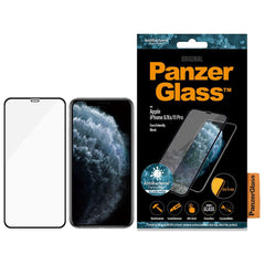 iPhone 11 Pro / Xs / X PanzerGlass Skærmbeskyttelse - Case Friendly - Sort