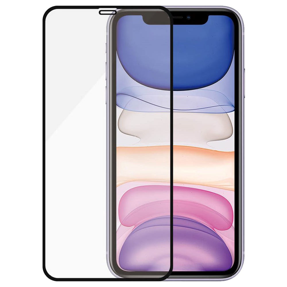 iPhone 11 / XR PanzerGlass Skærmbeskyttelse - Case Friendly - Sort