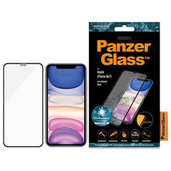 iPhone 11 / XR PanzerGlass Skærmbeskyttelse - Case Friendly - Sort