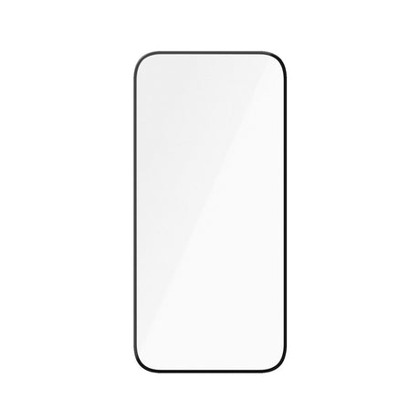 iPhone 15 / 16 PanzerGlass Ultra Wide Fit Ceramic Skærmbeskyttelse m. EasyAligner - Sort Kant