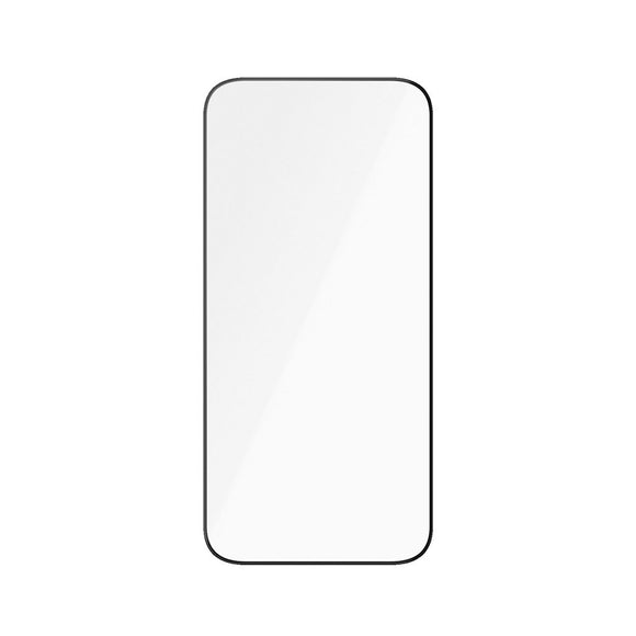 iPhone 15 Pro PanzerGlass Ultra Wide Fit Ceramic Skærmbeskyttelse m. EasyAligner - Sort Kant