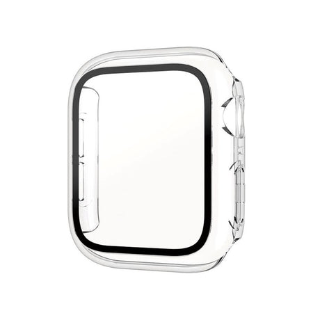 PanzerGlass Apple Watch 9/8/7 (41mm) Full Body Protection Cover + Indbygget Skærmbeskyttelse m. Anti-Bacterial - Gennemsigtig