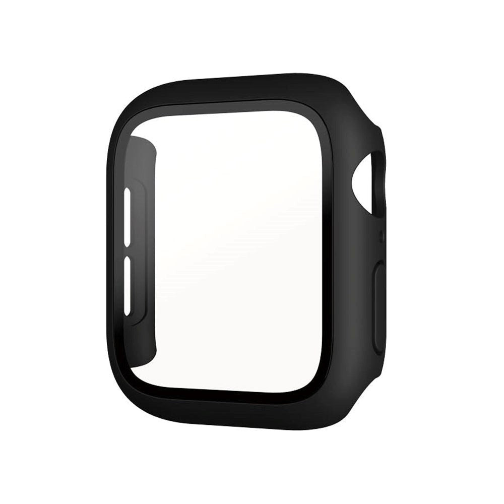 PanzerGlass Apple Watch 9/8/7 (41mm) Full Body Protection Cover + Indbygget Skærmbeskyttelse m. Anti-Bacterial - Sort