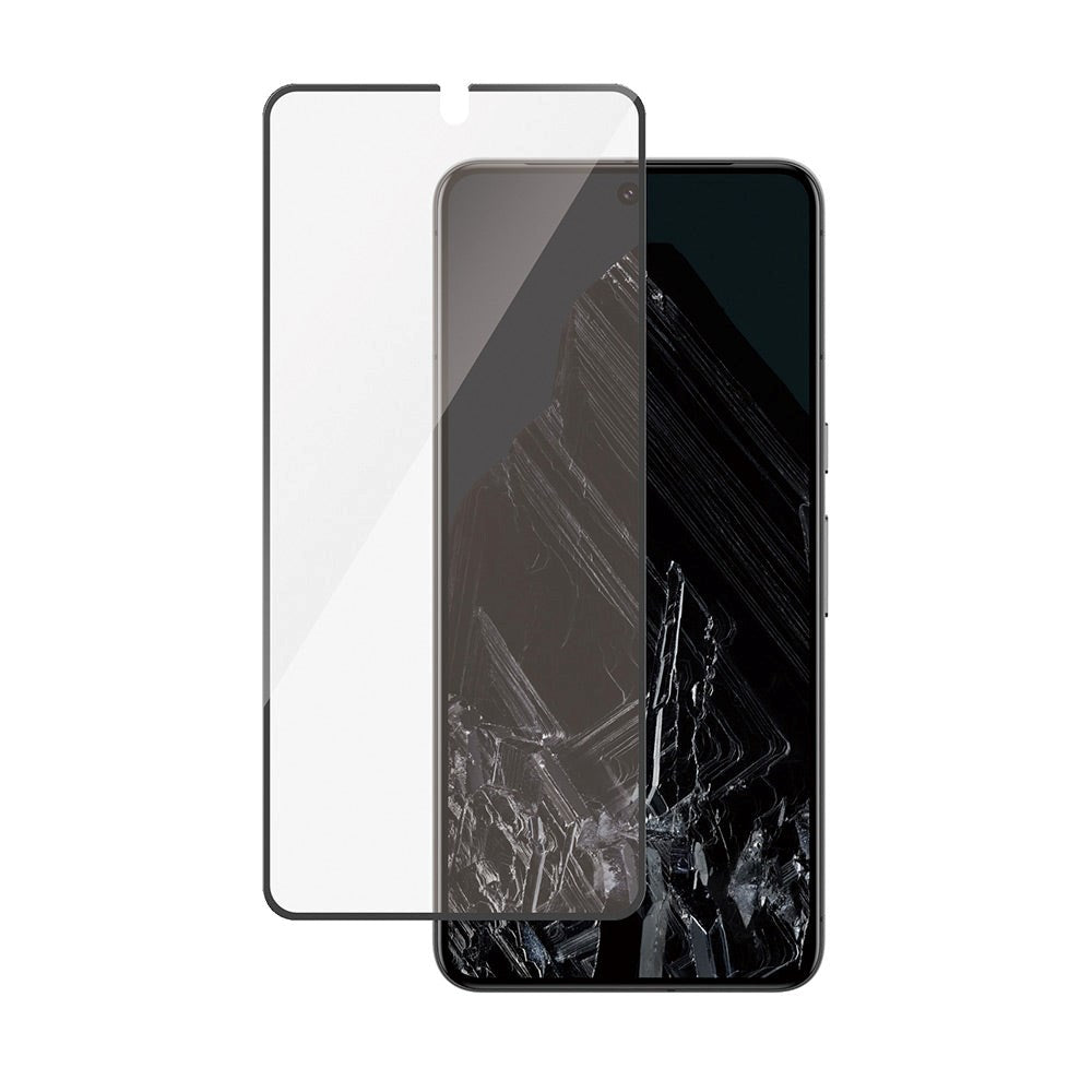 Google Pixel 8 Pro PanzerGlass Ultra Wide Fit Skærmbeskyttelse - Platinum Strength - Sort Kant