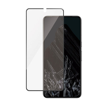 Google Pixel 8 Pro PanzerGlass Ultra Wide Fit Skærmbeskyttelse - Platinum Strength - Sort Kant