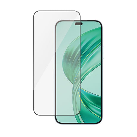 Honor X8b PanzerGlass Ultra Wide Fit Skærmbeskyttelse - Platinum Strength - Sort Kant