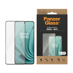 OnePlus Nord 3 (5G) PanzerGlass Ultra Wide Fit Skærmbeskyttelse - Platinum Strength - Sort Kant