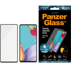 Samsung Galaxy A52s 5G / A52 (4G / 5G) PanzerGlass AntiBacterial Edge-to-Edge Skærmbeskyttelse - Case Friendly - Sort Kant