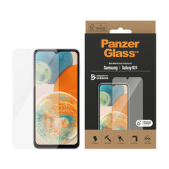 Samsung Galaxy A24 PanzerGlass Ultra Wide Fit Skærmbeskyttelse - Platinum Strength - Gennemsigtig