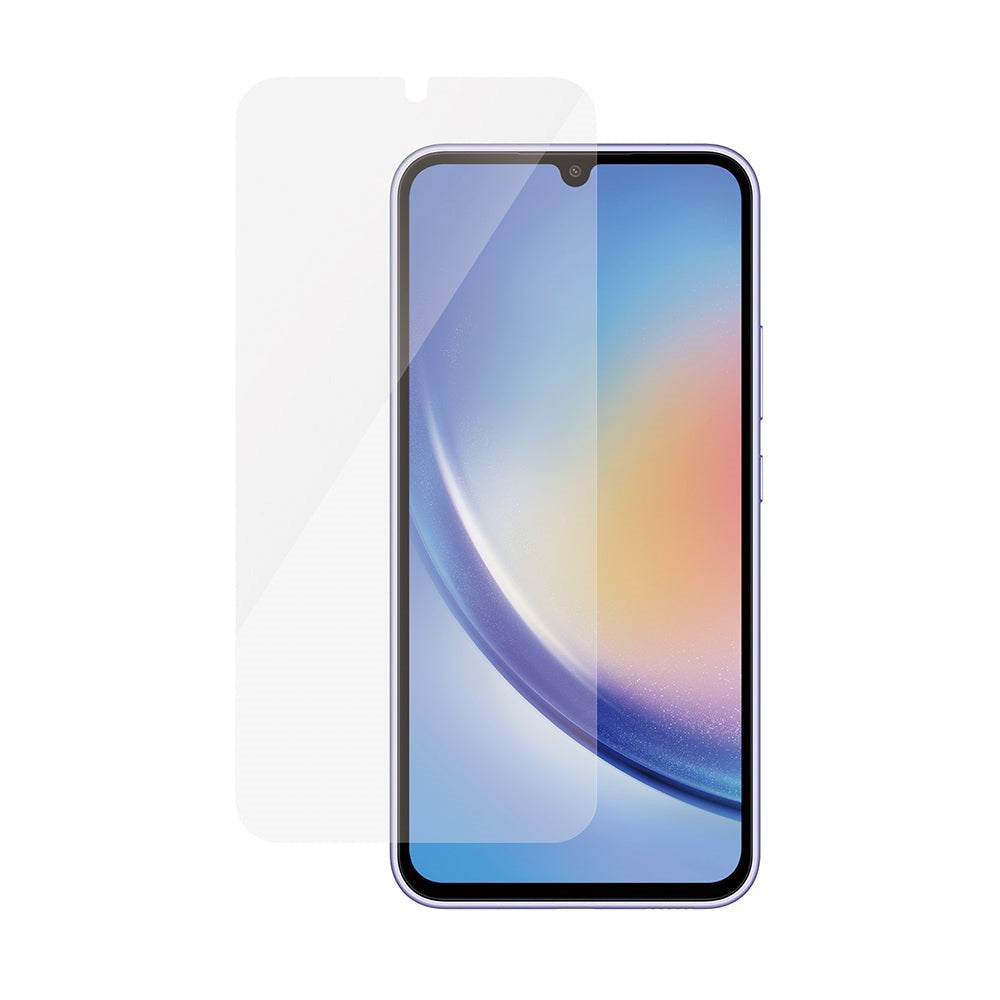 Samsung Galaxy A34 (5G) PanzerGlass Ultra Wide Fit Skærmbeskyttelse - Platinum Strength - Gennemsigtig