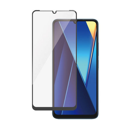 Xiaomi Poco C65 / Redmi 13C PanzerGlass Ultra Wide Fit Skærmbeskyttelse - Platinum Strength - Sort Kant