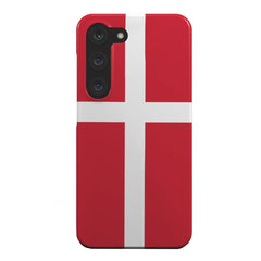 EIDERWOOD Samsung Galaxy S22 Hård Plastik Cover - Danmarks Flag